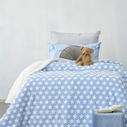 Κουβέρτα Fleece Με Sherpa Μονή Blanket Cobi Jacquard Palamaiki (160x220) 1Τεμ