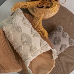 Διακοσμητική Μαξιλαροθήκη Living Connor Moka Cotton Palamaiki (30x50) 1Τεμ