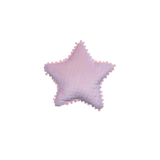Διακοσμητικό Μαξιλάρι Covers Elwin Star Rose Velvet Micro Palamaiki (34x34) 1Τεμ