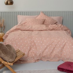 Κουρτίνα Φωσφοριζέ Με Τρέσα Luminous Fleck Tan Cotton Palamaiki (170x260) 1Τεμ