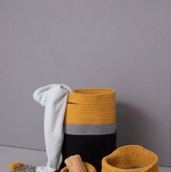 Καλάθι Aποθήκευσης Home Décor Hil Cotton Palamaiki (12x15) 1Τεμ