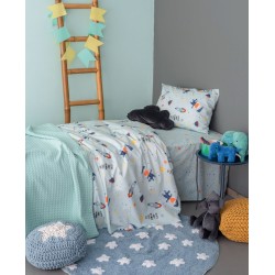 Μαξιλαροθήκες Σετ My Kingdom MK729 Cotton Palamaiki (50x75) 2Τεμ