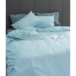 Παπλωματοθήκη Μονή Pon Pon Ciel Cotton Palamaiki (170x240) 1Τεμ