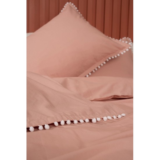 Παπλωματοθήκη Μονή Pon Pon Rose Cotton Palamaiki (170x240) 1Τεμ Παπλωματοθήκη Μονή Pon Pon Rose Cotton Palamaiki (170x240) 1Τεμ