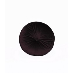 Διακοσμητικό Μαξιλάρι Formal Dinner Velvet Feel VF803 Black Palamaiki (Δ.30cm) 1Τεμ