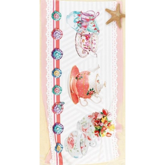 Πετσέτα Θαλάσσης Digital YH059 Cotton Palamaiki(75x150) 1Τεμ