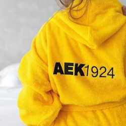 Μπουρνούζι Παιδικό FC AEK Young Official Team Licenshed Collection Cotton Palamaiki 1Τεμ