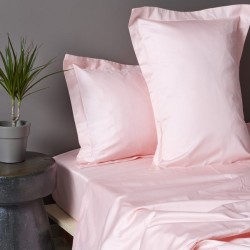 Πανωσέντονο Υπέρδιπλο Luxe Sateen Pink 300TC Cotton Palamaiki (245x270) 1Τεμ