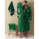 Μπουρνούζι Με Κουκούλα 1908 Adults Panathinaikos Official Team Licenshed Collection Cotton Palamaiki 1Τεμ