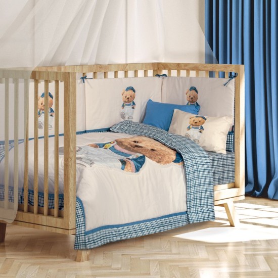 Πάντα Κούνιας Essential Baby Digital Prints 8842 Polo Club (45x195) 1Τεμ