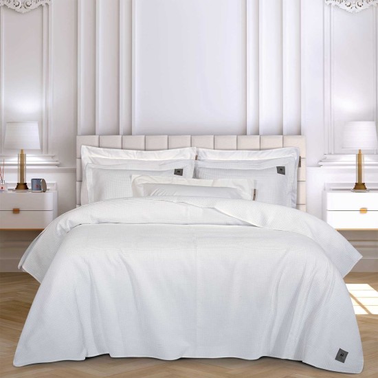 Κουβερλί King Size Essential Bedcover 3494 Dots Microsatin Polo Club (240x250) 1Τεμ