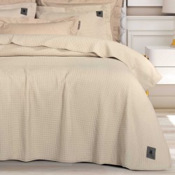 Κουβερλί King Size Essential Bedcover 3495 Dots Microsatin Polo Club (240x250) 1Τεμ