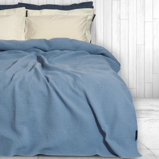 Κουβερλί Υπέρδιπλο Primium Bedcover 2034 Stonewashed Microvelvet Polo Club (220x240) 1Τεμ