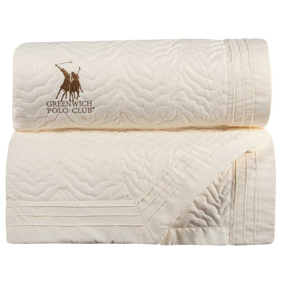 Κουβερλί Υπέρδιπλο Classic 2352 Embroidery Microsatin Polo Club (240x250) 1Τεμ