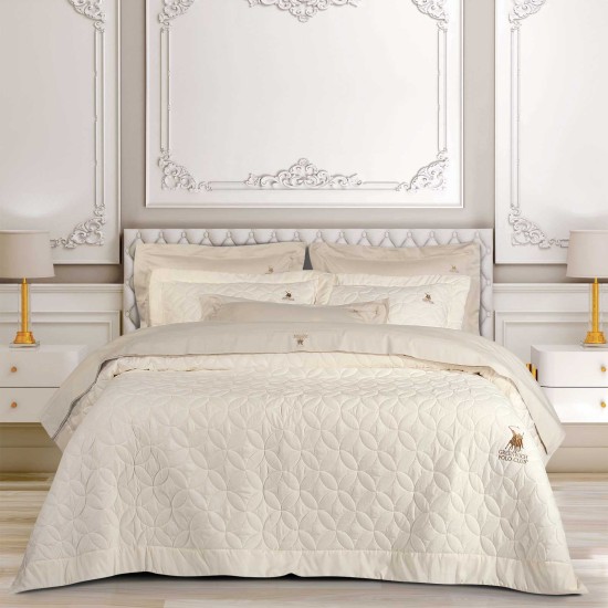 Κουβερλί Υπέρδιπλο Classic 2358 Embroidery Microsatin Polo Club (240x250) 1Τεμ