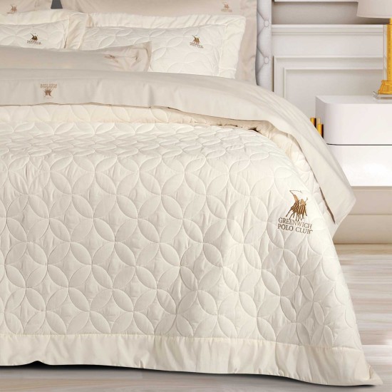 Κουβερλί Υπέρδιπλο Classic 2358 Embroidery Microsatin Polo Club (240x250) 1Τεμ