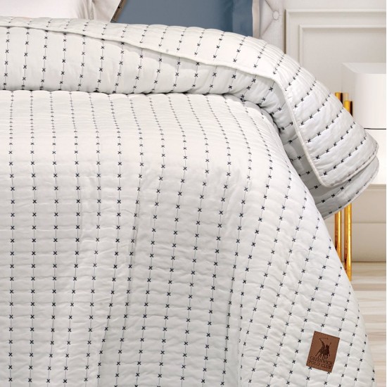 Κουβερλί Υπέρδιπλο Essential 3464 Microsatin Polo Club (230x250) 1Τεμ