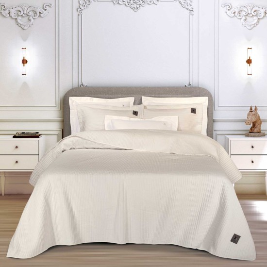 Μαξιλαροθήκες Σετ Essential 4453 Microsatin Polo Club (50x70+5) 2Τεμ