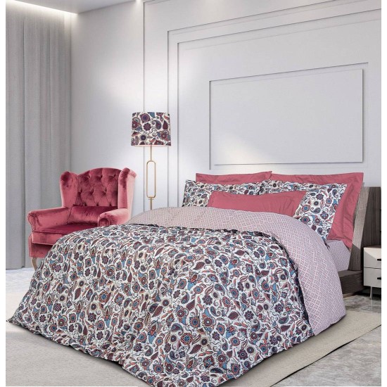 Σεντόνια Μονά Σετ Essential Print 2119 Cotton Polo Club (170x260) 3Τεμ