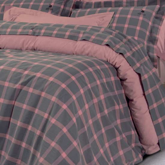 Σεντόνια Υπέρδιπλα Σετ Premium Bedroom Stonewashed 2146 Cotton Polo Club (240x260) 4Τεμ