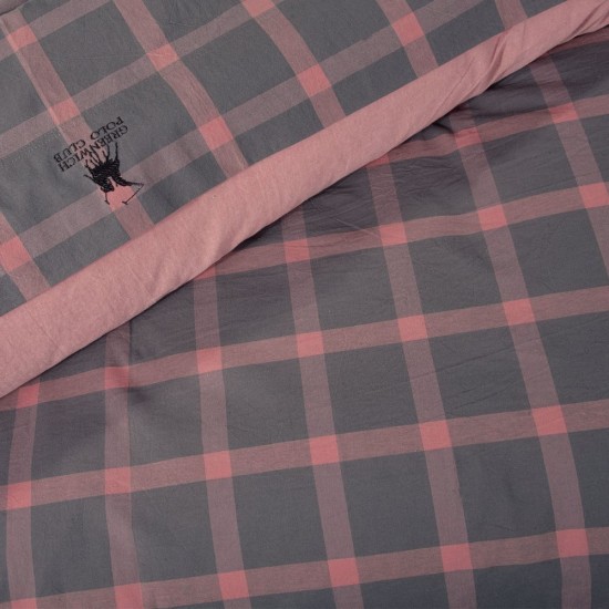 Σεντόνια Υπέρδιπλα Σετ Premium Bedroom Stonewashed 2146 Cotton Polo Club (240x260) 4Τεμ