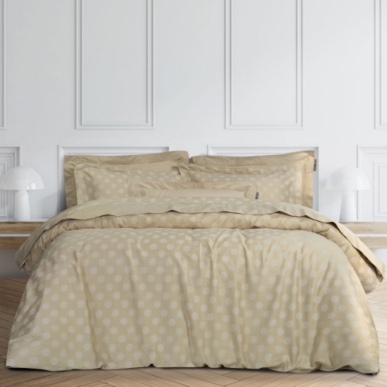 Παπλωματοθήκη Υπέρδιπλη Σετ Premium Bedroom Print 2149 Cotton Satin Polo Club (220x240) 3Τεμ