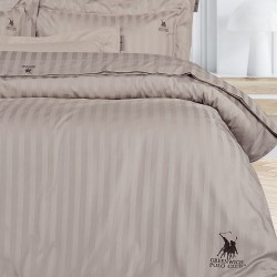 Σεντόνια King Σετ Premium Dobby Stripe Jacquard 2157 Cotton Satin Polo Club (270x280) 4Τεμ Σεντόνια King Σετ Premium Dobby Stripe Jacquard 2157 Cotton Satin Polo Club (270x280) 4Τεμ