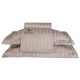 Σεντόνια King Σετ Premium Dobby Stripe Jacquard 2157 Cotton Satin Polo Club (270x280) 4Τεμ