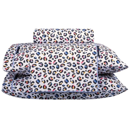 Σεντόνια Υπέρδιπλα Σετ Essential 2264 Animal Print Cotton Polo Club (240x260) 4Τεμ