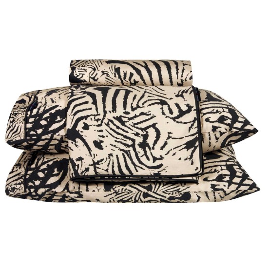 Σεντόνια Υπέρδιπλα Σετ Essential 2270 Animal Print Satin Cotton Polo Club (240x260) 4Τεμ