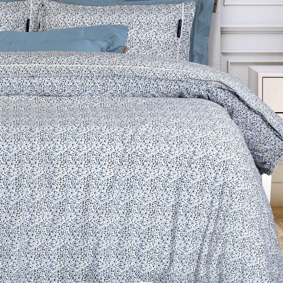 Σεντόνια King Σετ Essential Floral 2360 Cotton Polo Club (260x280) 4Τεμ