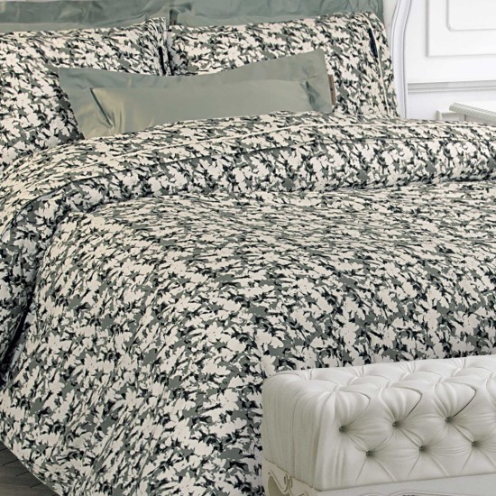 Σεντόνια King Σετ Essential Floral 2361 Cotton Polo Club (260x280) 4Τεμ