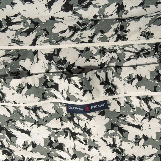 Σεντόνια King Σετ Essential Floral 2361 Cotton Polo Club (260x280) 4Τεμ