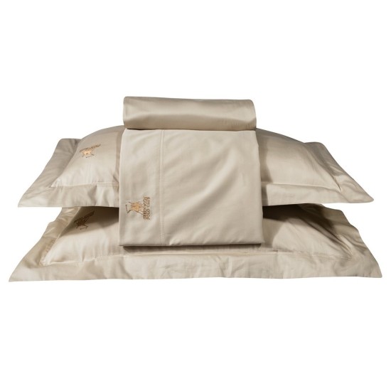 Σεντόνια King Σετ Classic Solid 2181 Satin 330TC Cotton Polo Club (250x270) 4Τεμ