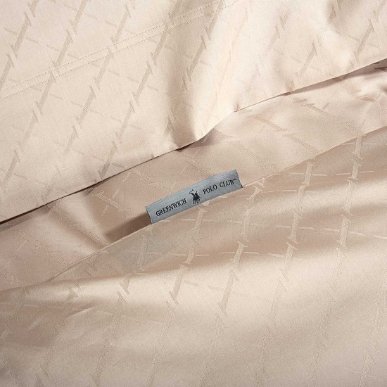 Σεντόνια King Σετ Classic 2290 Satin 310TC Cotton Polo Club (250x270) 4Τεμ
