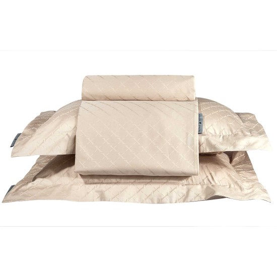 Σεντόνια King Σετ Classic 2290 Satin 310TC Cotton Polo Club (250x270) 4Τεμ