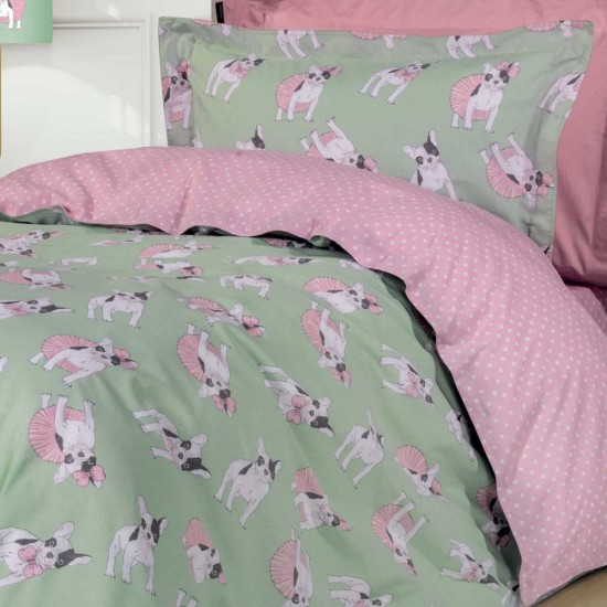 Παπλωματοθήκη Μονή Σετ Essential Junior 8826 Cotton Polo Club (160x240) 2Τεμ