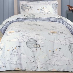 Σεντόνια Παιδικά Μονά Σετ Essential Junior 8852 Cotton Polo Club (170x260) 3Τεμ