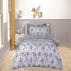 Σεντόνια Παιδικά Μονά Σετ Essential Junior 8861 Cotton Polo Club (170x260) 3Τεμ