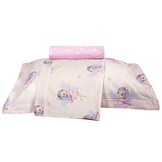 Σεντόνια Παιδικά Μονά Σετ Essential Junior 8868 Cotton Polo Club (170x260) 3Τεμ