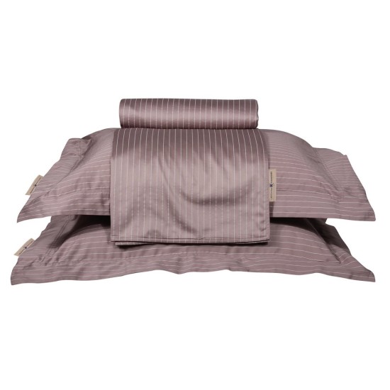 Παπλωματοθήκη Υπέρδιπλη Σετ Classic 2190 Satin 300TC Cotton Polo Club (220x240) 3Τεμ