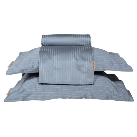 Παπλωματοθήκη Υπέρδιπλη Σετ Classic 2192 Satin 300TC Cotton Polo Club (220x240) 3Τεμ