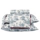 Παπλωματοθήκη Υπέρδιπλη Σετ Essential Floral 2362 Cotton Polo Club (220x240) 3Τεμ