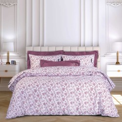 Παπλωματοθήκη King Σετ Essential Floral 2363 Cotton Polo Club (240x260) 3Τεμ
