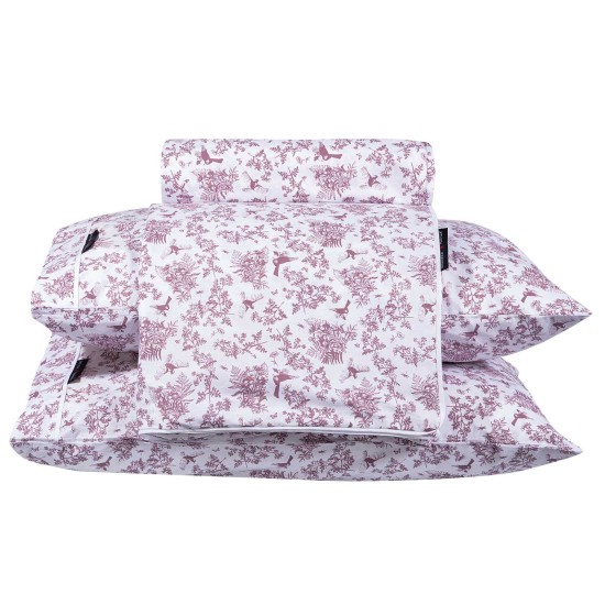 Παπλωματοθήκη King Σετ Essential Floral 2363 Cotton Polo Club (240x260) 3Τεμ