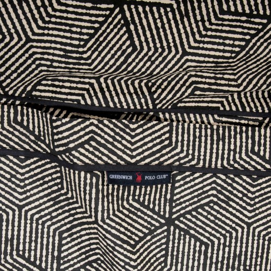 Παπλωματοθήκη King Σετ Essential Geometric 2266 Cotton Polo Club (240x260) 3Τεμ