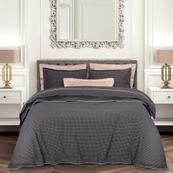 Παπλωματοθήκη King Σετ Essential Geometric 2374 Νηματαοβαφή Cotton Polo Club (220x240) 3Τεμ
