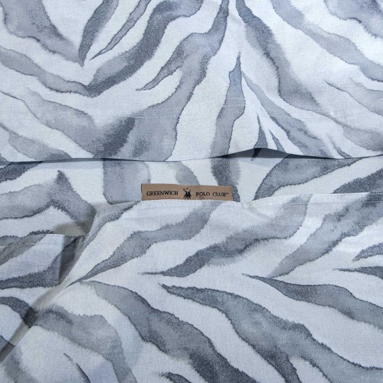Παπλωματοθήκη King Loft Zebra 2394 Cotton Polo Club (240x260) 1Τεμ