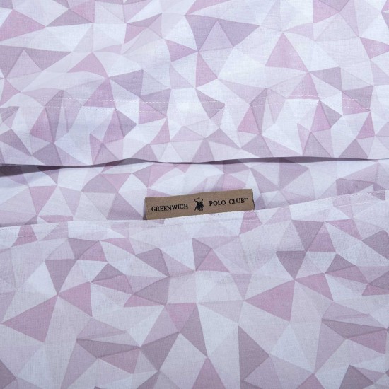 Παπλωματοθήκη Υπέρδιπλη Loft Triangle 2395 Cotton Polo Club (220x240) 1Τεμ