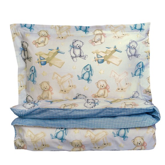 Παπλωματοθήκη Παιδική Μονή Σετ Essential Junior 8802 Cotton Polo Club (160x240) 2Τεμ